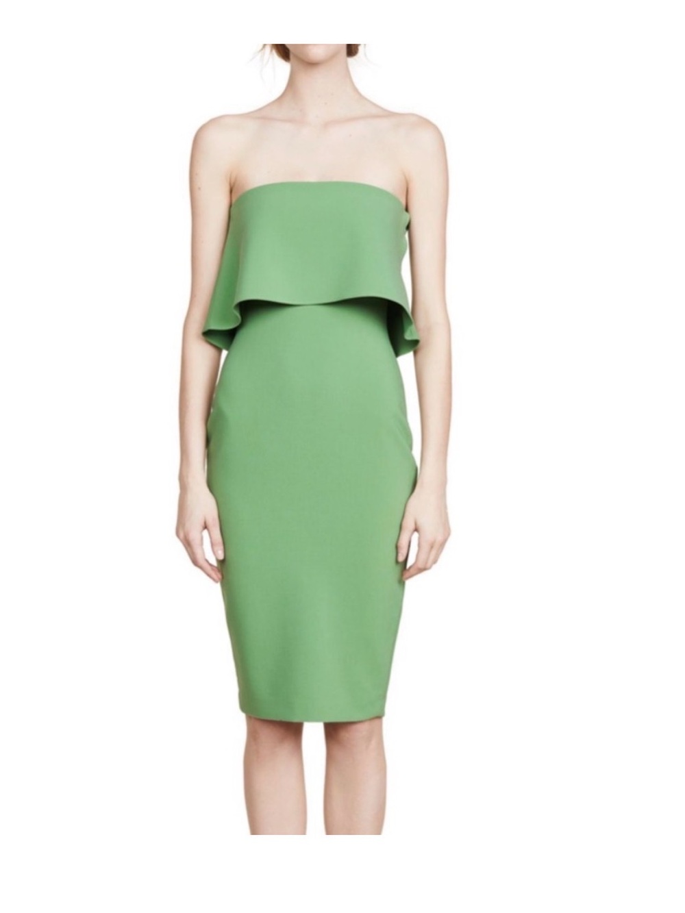 Likely Driggs Midi Dress in Green